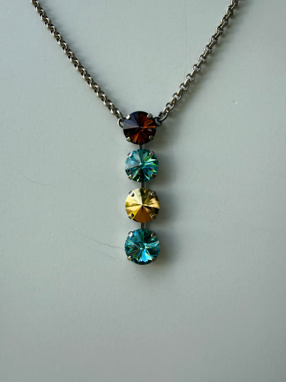 WETSTONE: Coastal Cowgirl Noir Drop Necklace