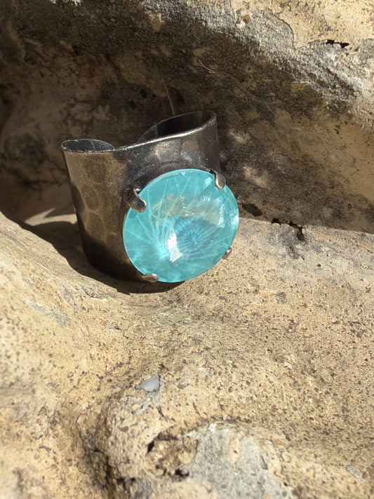WETSTONE: Aqua Blue Toadie Ring