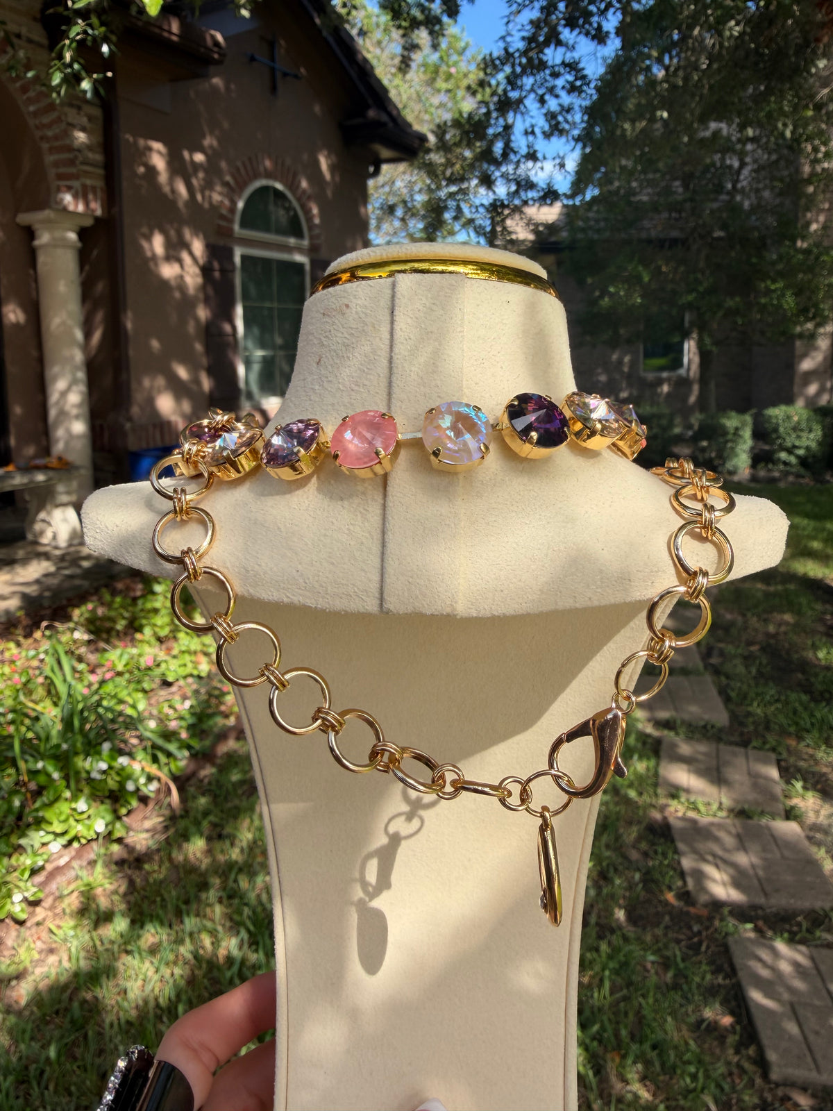 WETSTONE: Victorian Blooms Sabine Necklace