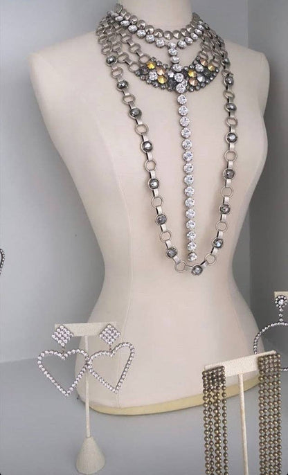 CLEAR LA Necklaces in  Silver/Gold