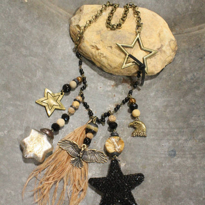 Fly Like An Eagle Charm'd Necklace