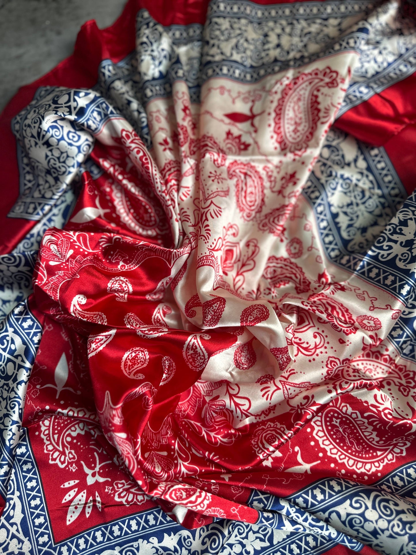 Red White and Blue Bandana Wild Rag