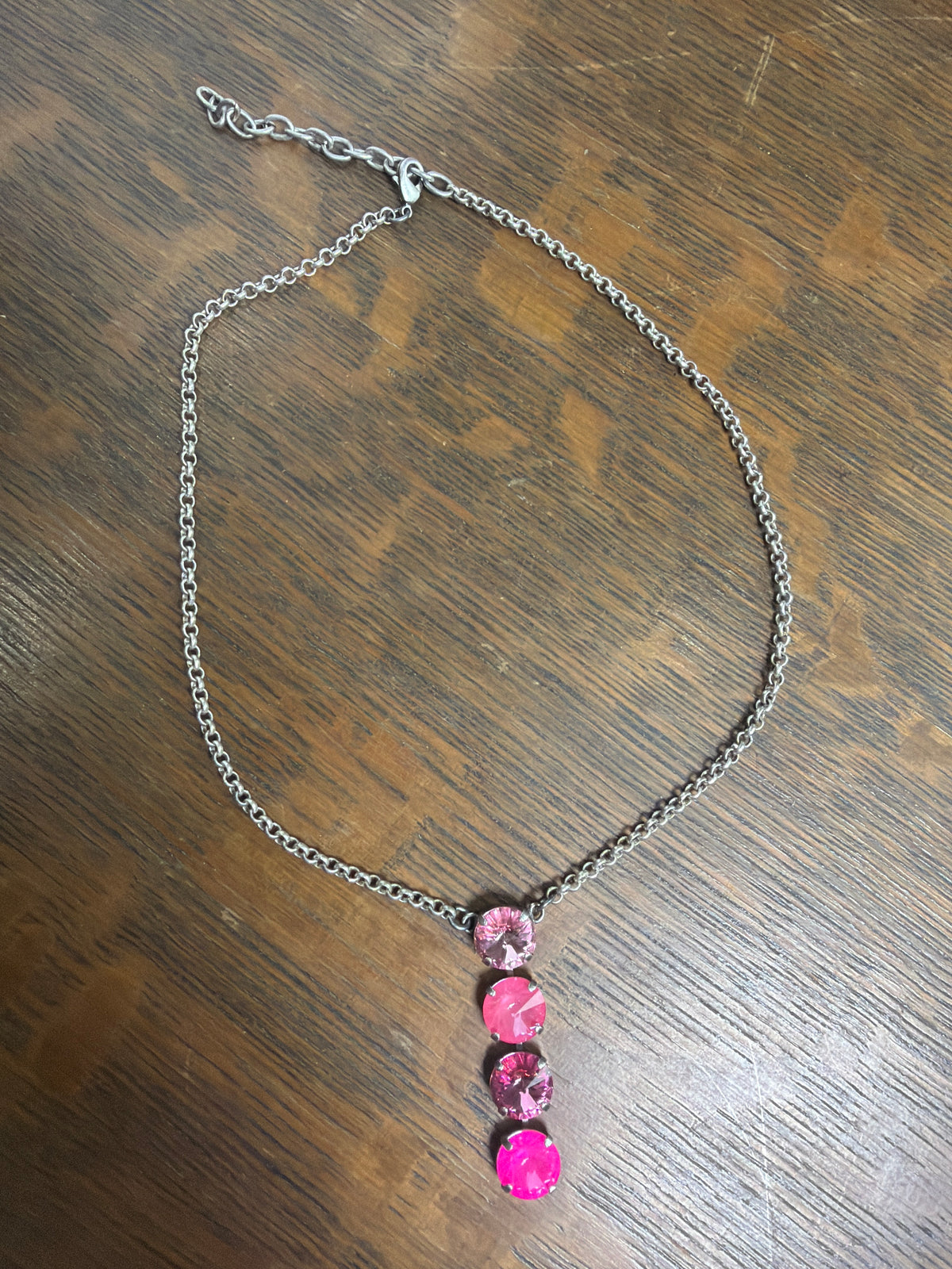 WETSTONE: Showgirl Noir Drop Necklace