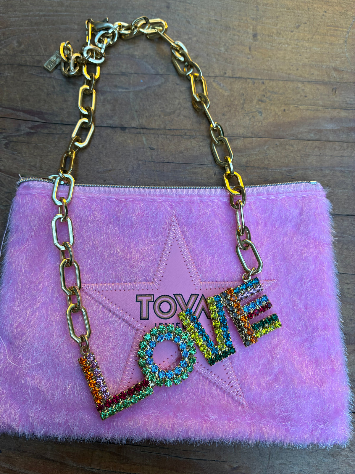 Gold LA LA LOVE Necklace