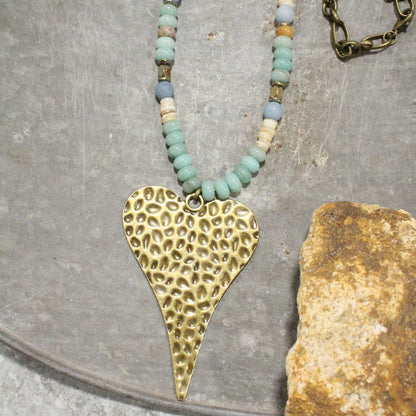 Hearts Pounding Necklace