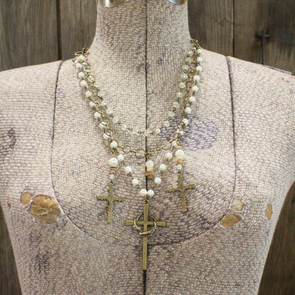 The Corner Stone Layered Necklace