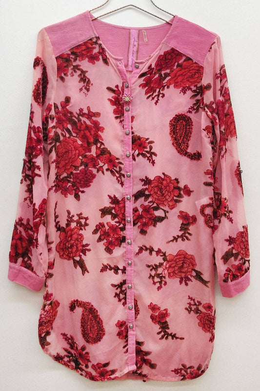Dreamy Velvet Tunic