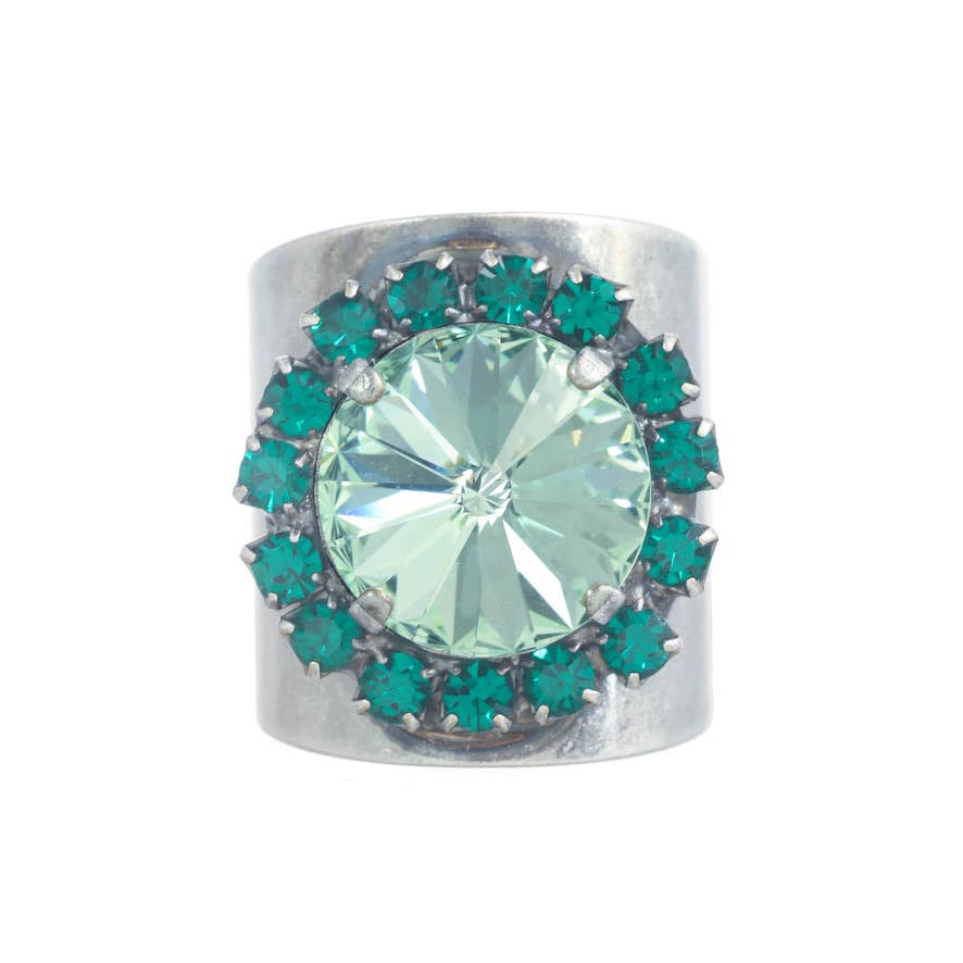 Jacci Rings in Antique Silver