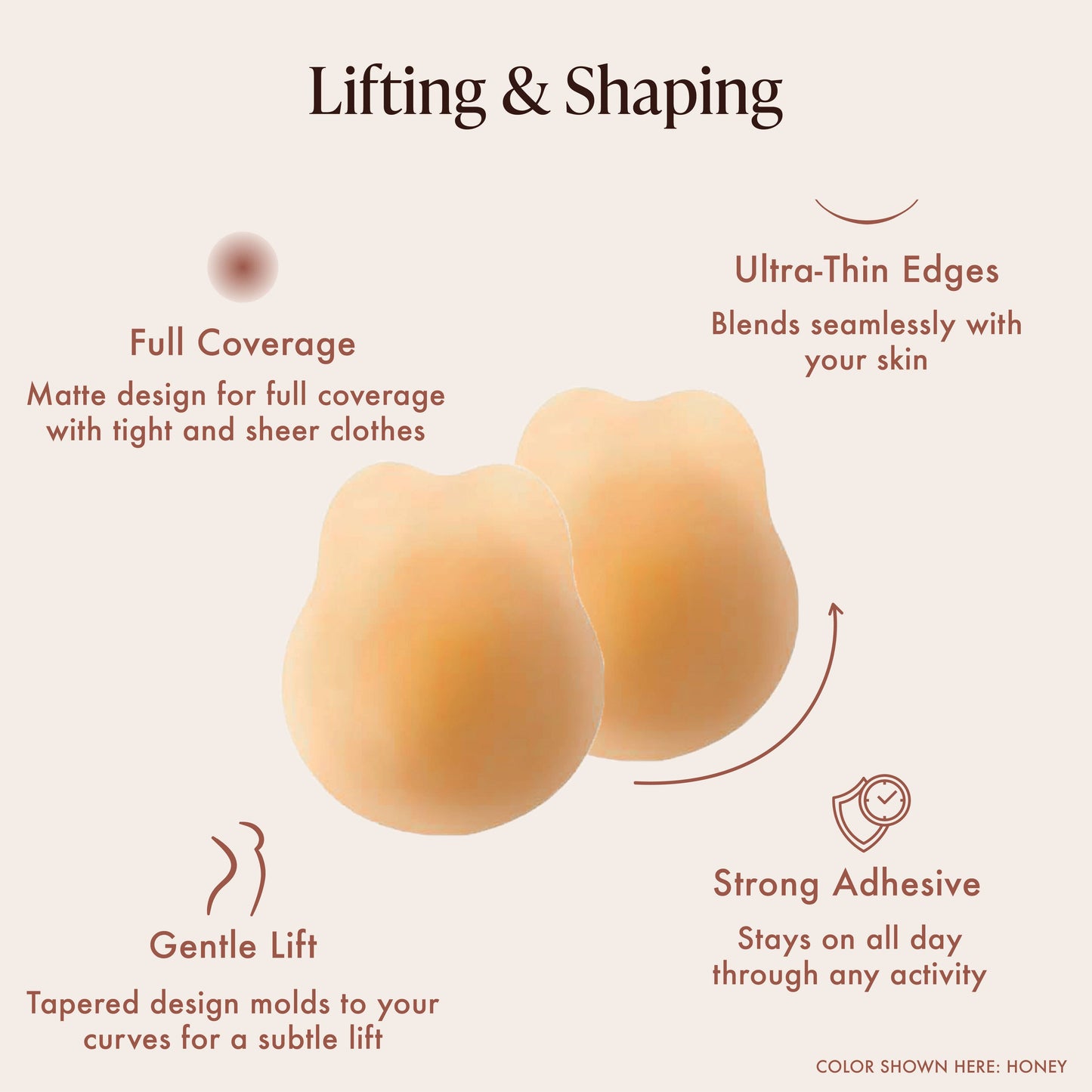 Lifting Nipple Covers Sticky Bra