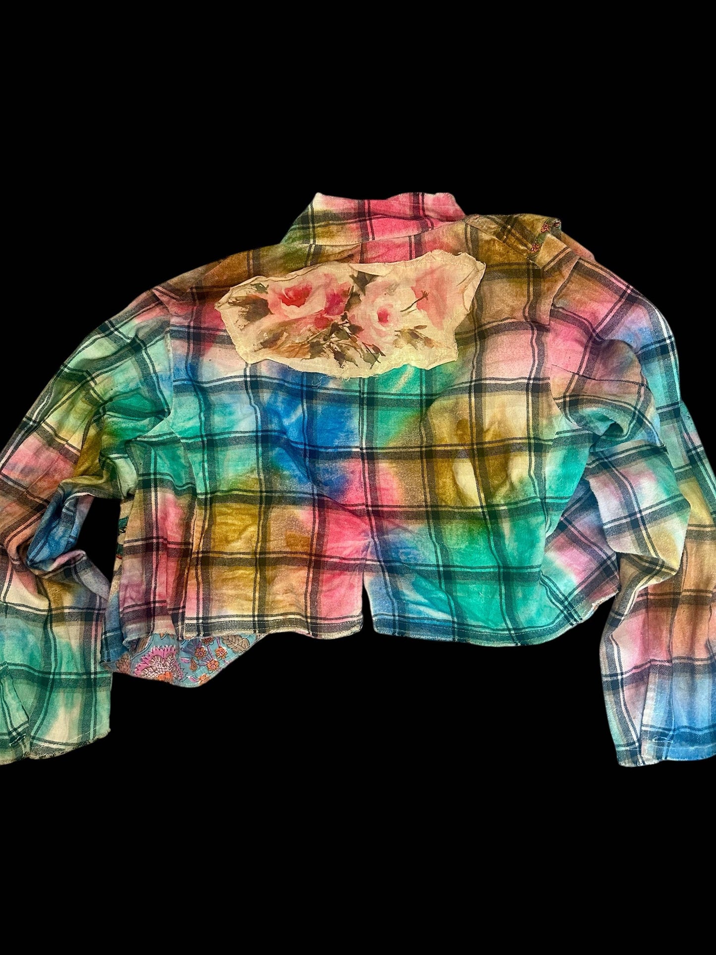Rose Plaid Jacket