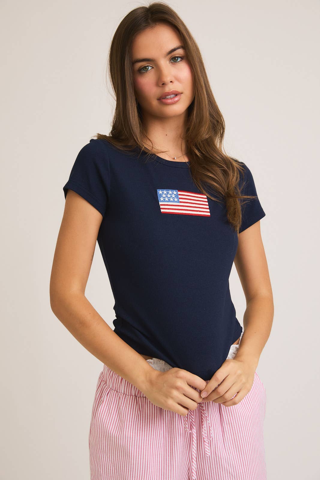 SHORT SLEEVE USA T-SHIRT