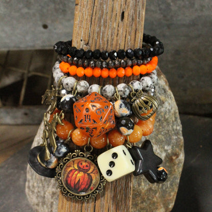 TRICK or TREAT Charm'd Bracelet Set