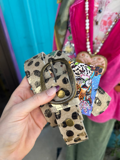 Always Misbehavin' Cowhide Belt