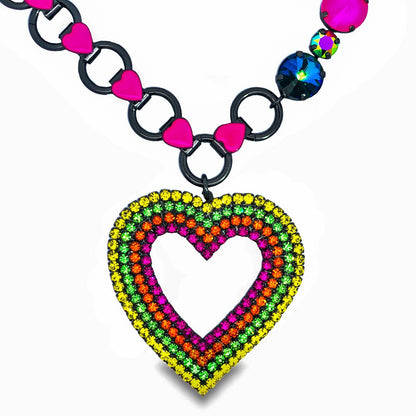 All the Hearts Necklace