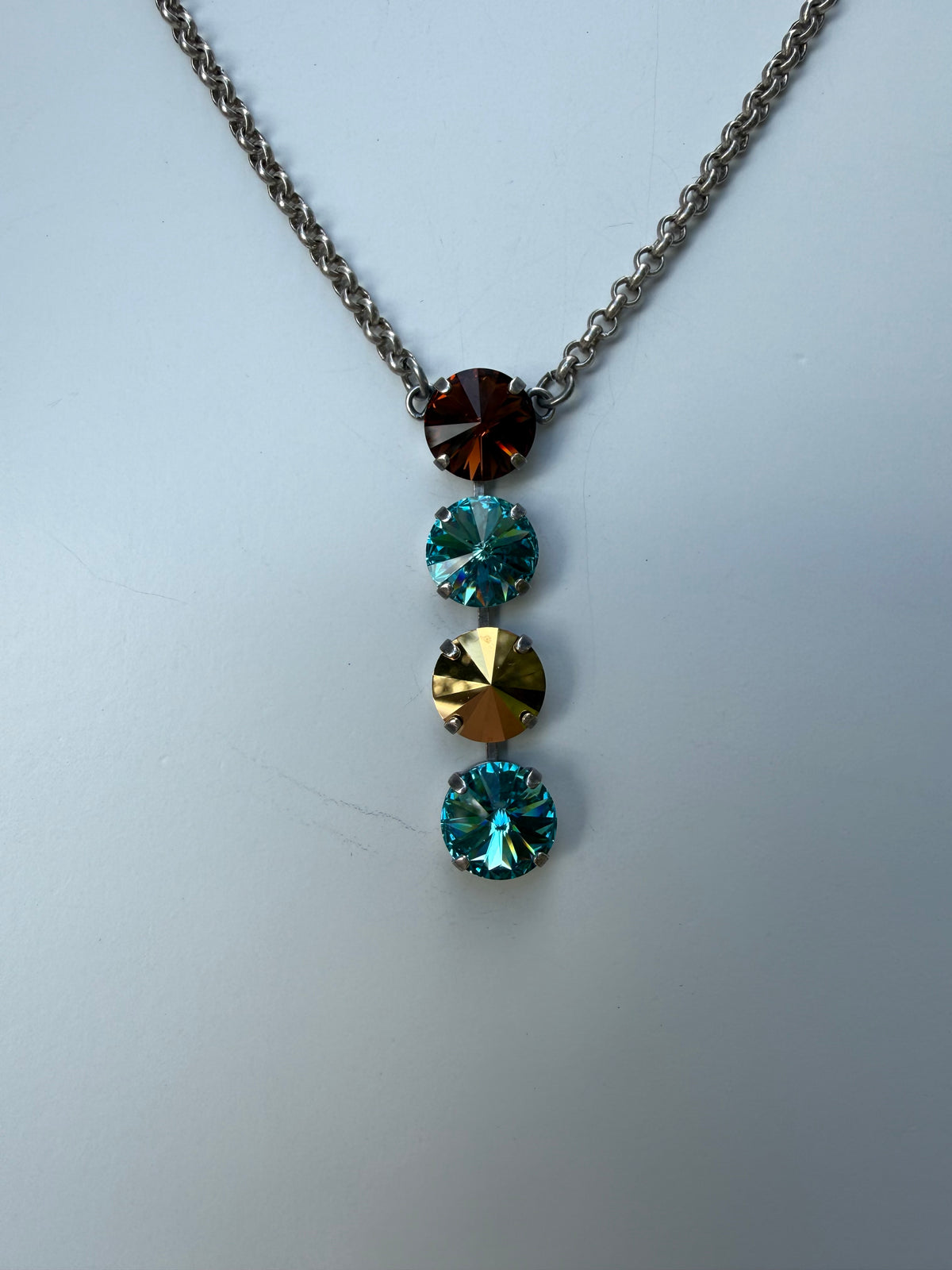 WETSTONE: Coastal Cowgirl Noir Drop Necklace