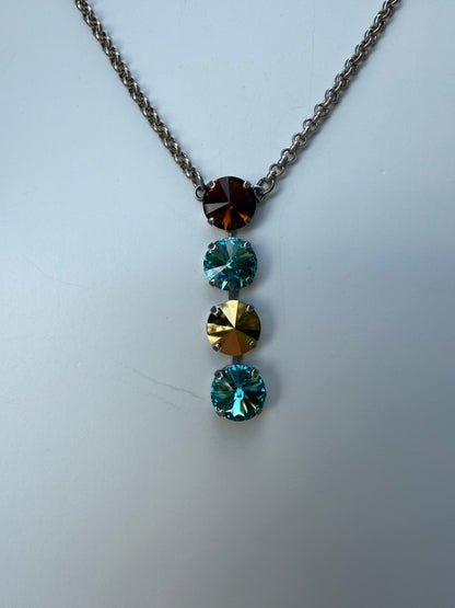 WETSTONE: Coastal Cowgirl Noir Drop Necklace