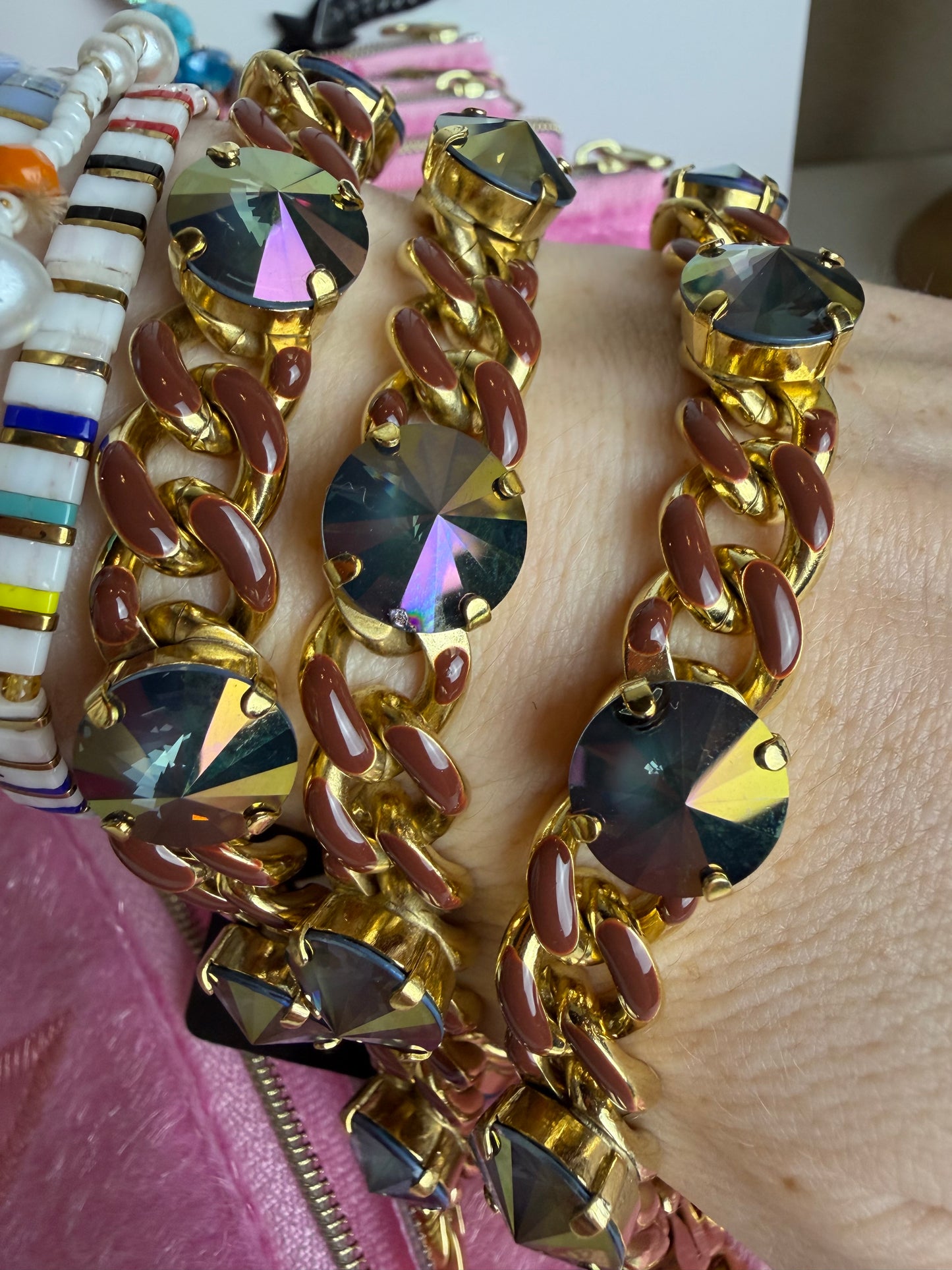 GALILEU BRACELET IN CHOCOLATE MIDNIGHT EXPRESS