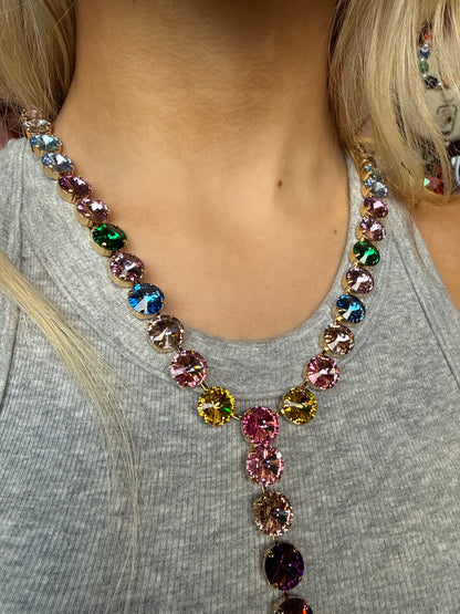 Wetstone: Taste the Rainbow lariat necklace