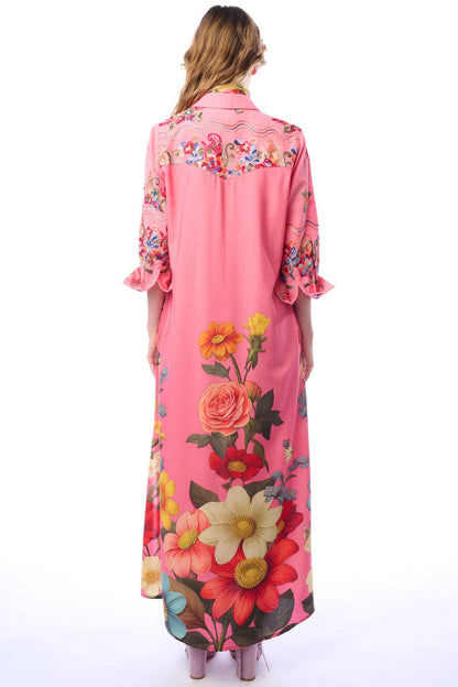 Beauty Mark Maxi Duster Dress