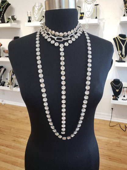 CLEAR LA Necklaces in  Silver/Gold