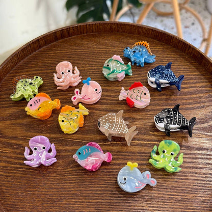 MINI OCTOPUS DOLPHIN WHALE HAIR CLIP