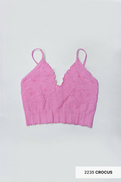 Lace Textured Bralette