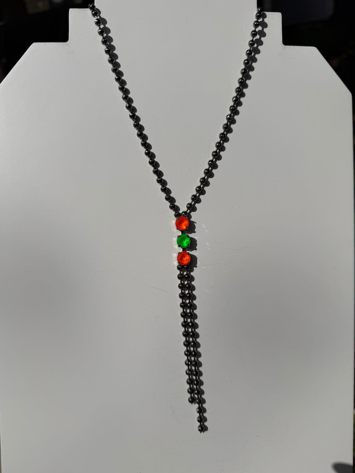 WETSTONE: Electric Mix Tadpole Necklace