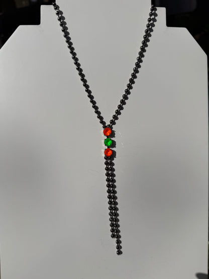 WETSTONE: Electric Mix Tadpole Necklace
