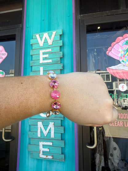 WETSTONE: Bubblegum Blooms Majesty Bracelet