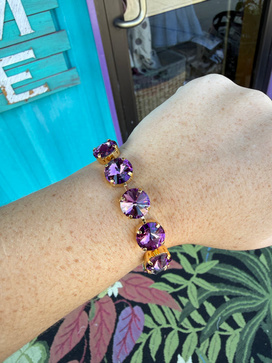 WETSTONE: Royal Plum Majesty Bracelet