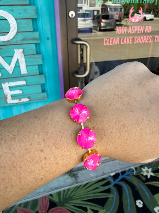 WETSTONE: Bubblegum Pink Majesty Bracelet