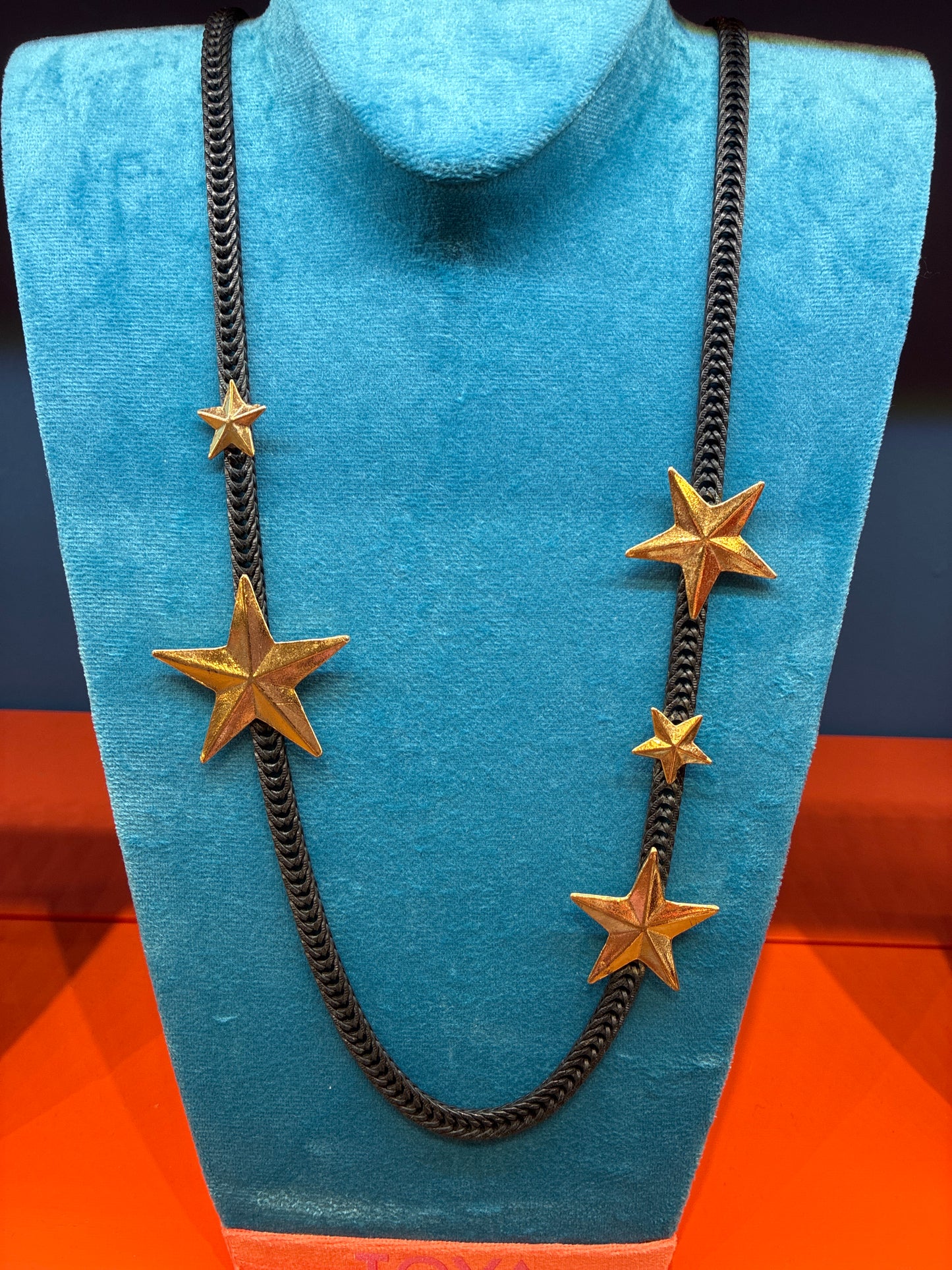 SMUTT OKLAHOMA GOLD CITY STARS NECKLACE