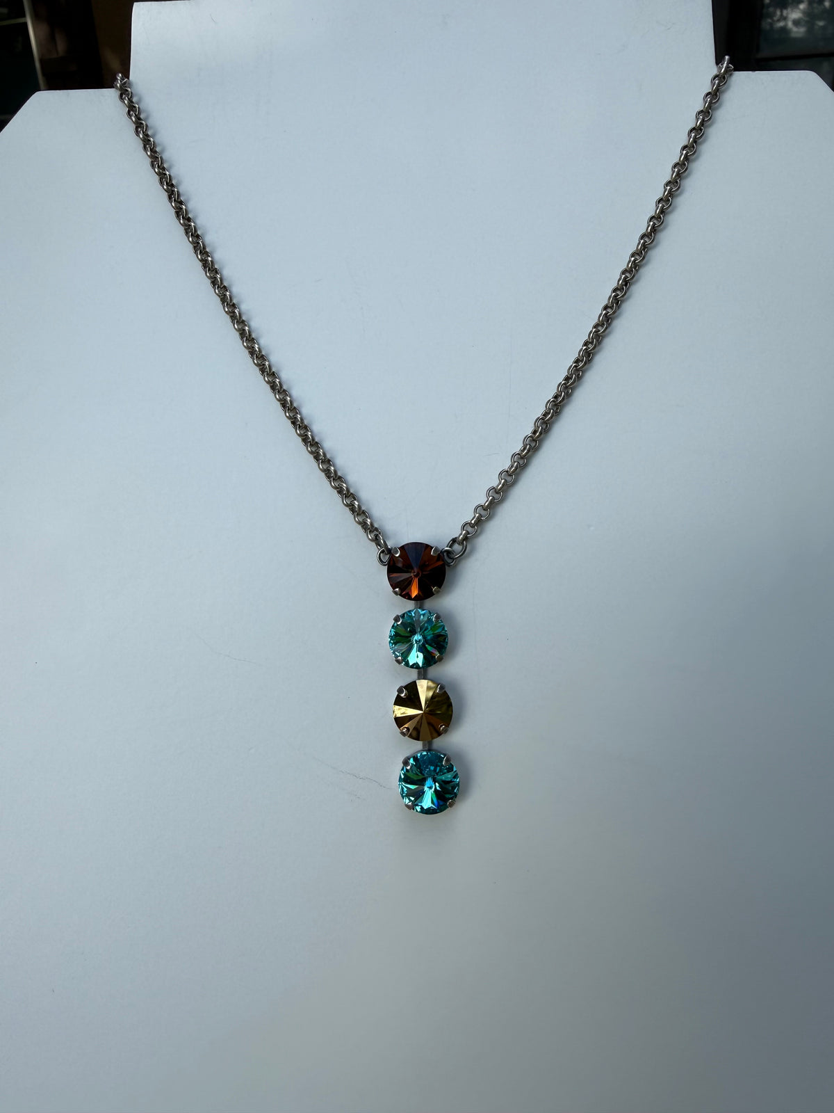 WETSTONE: Coastal Cowgirl Noir Drop Necklace