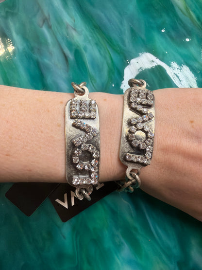 Silver Love ID Bracelet