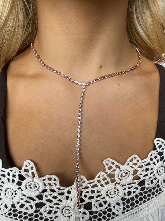 KASSANDRA NECKLACE IN LILAC
