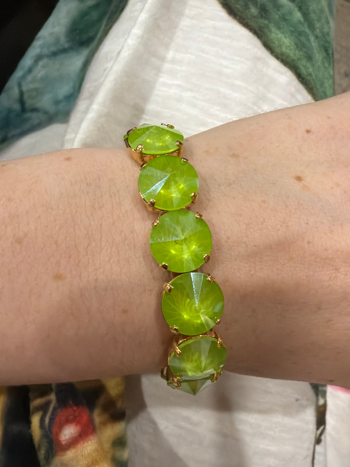 WETSTONE: LILYPAD LAGOON Stretch Bracelet