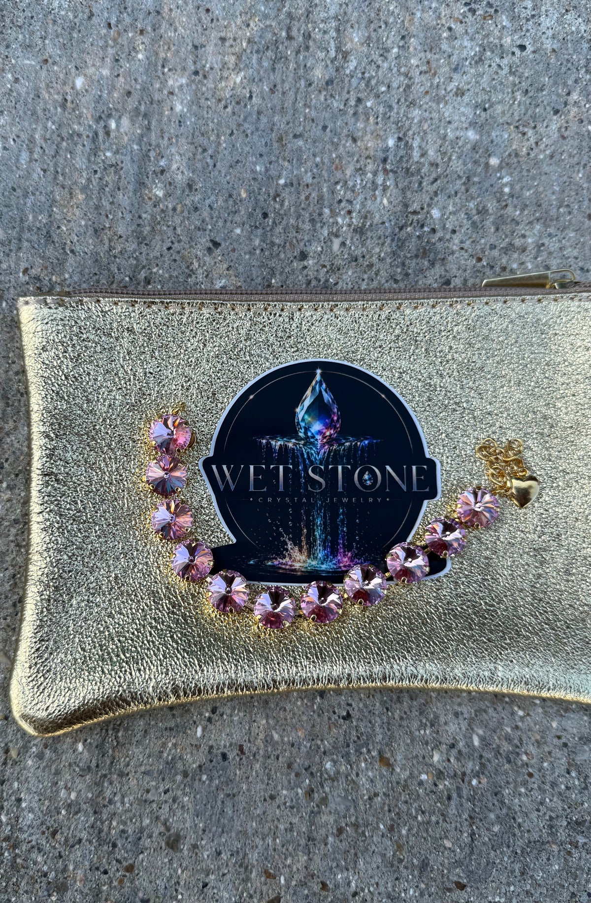 WETSTONE: Rosewater Pink Majesty Bracelet