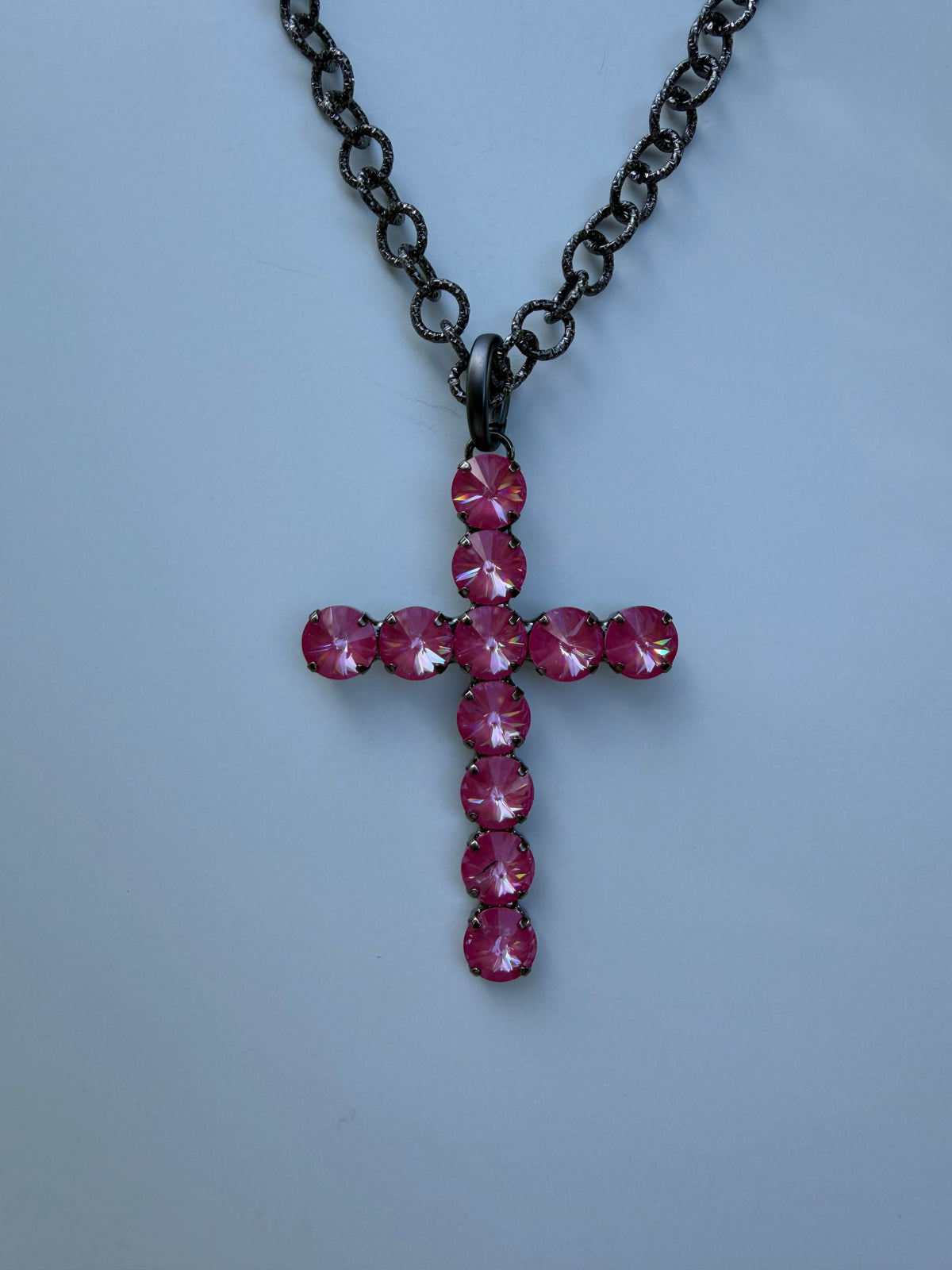 WETSTONE: Dahlia 3” Cross Necklace