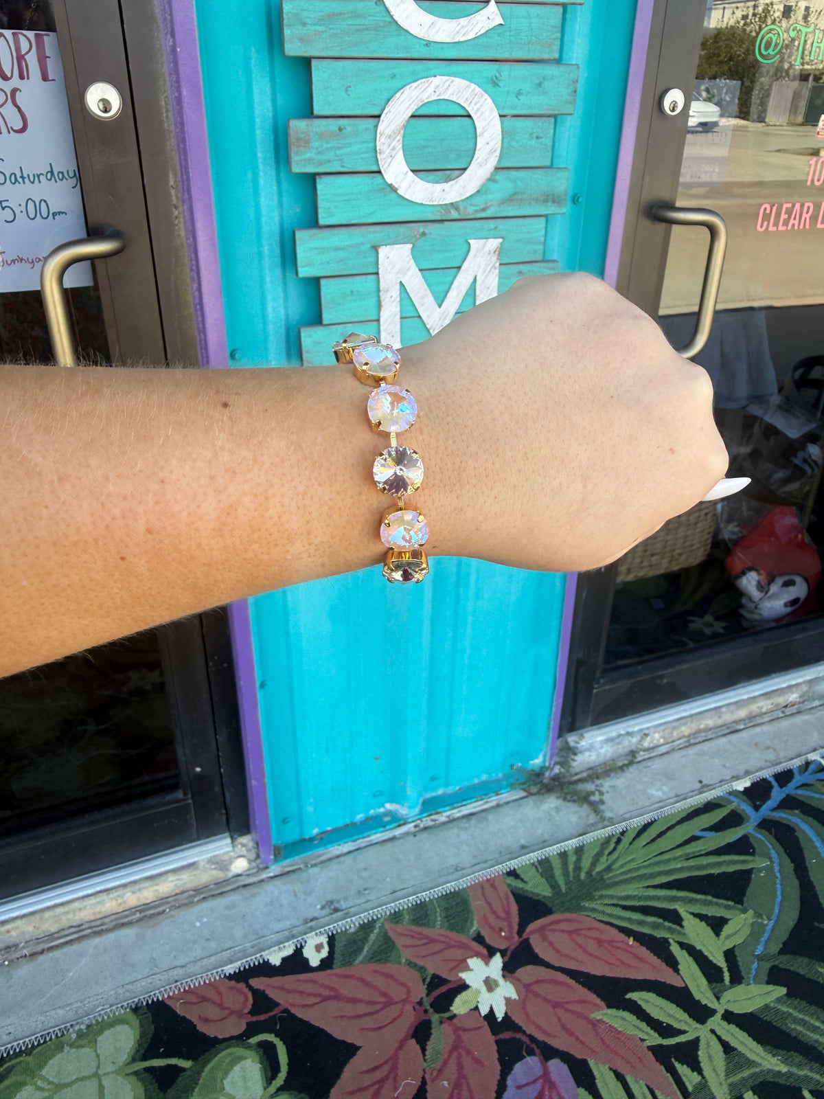 WETSTONE: Champagne Shimmer Majesty Bracelet
