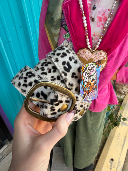 Wild Baby Leather Belt