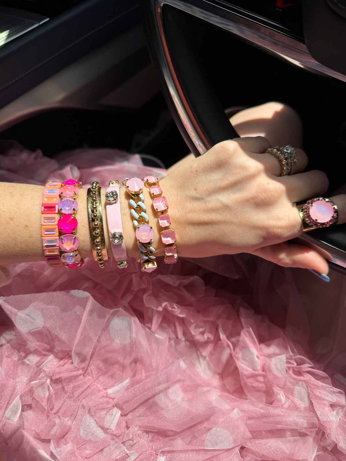 JADIA BRACELET ULTRA PETAL PINK