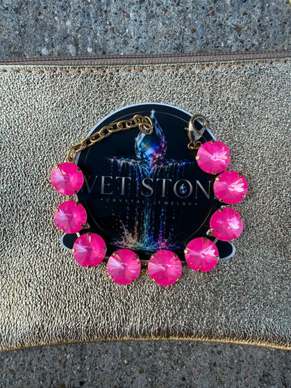 WETSTONE: Bubblegum Pink Majesty Bracelet