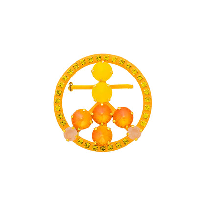 Oliver Peace Sign Brooche