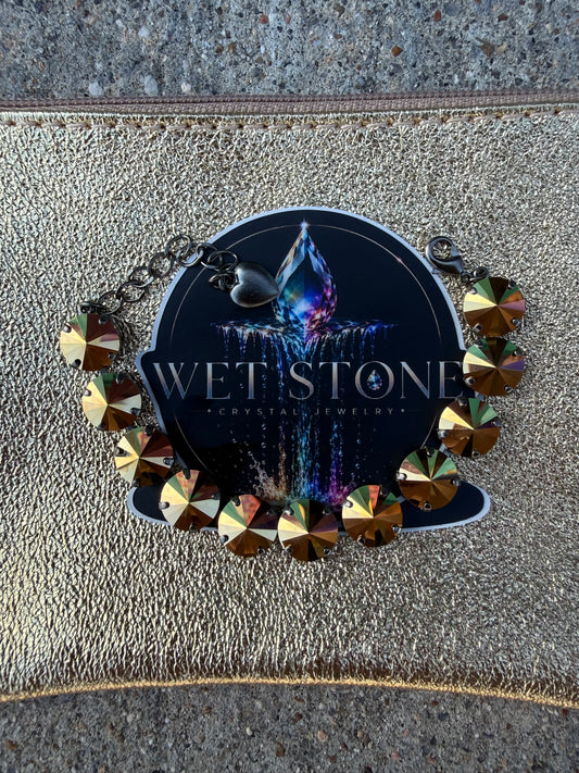 WETSTONE: Antique Gold Majesty Bracelet