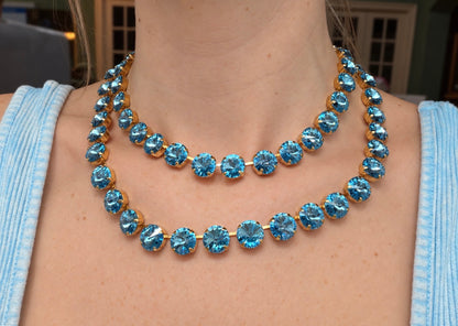 WETSTONE: Aquamarine Sabine Necklace