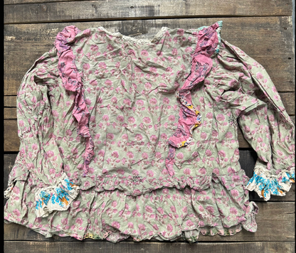 Dusty Bloom Olive Top