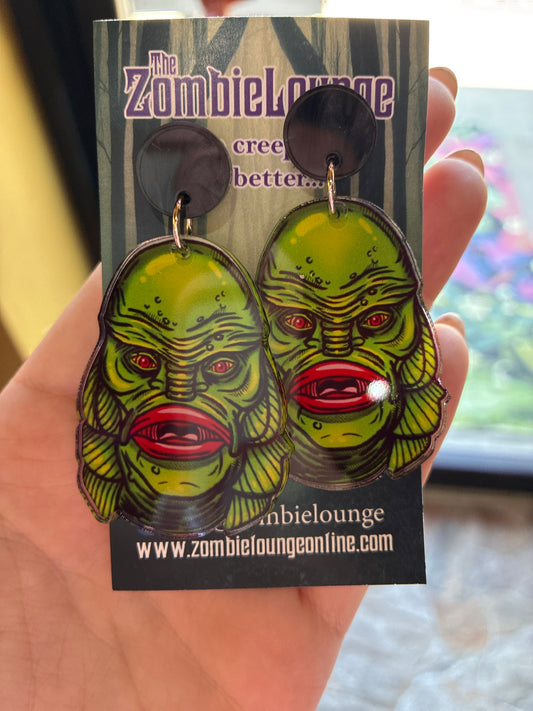 Creature Monster Earrings