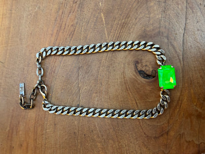 ELECTRIC GEEN Dragon Soleil in Silver