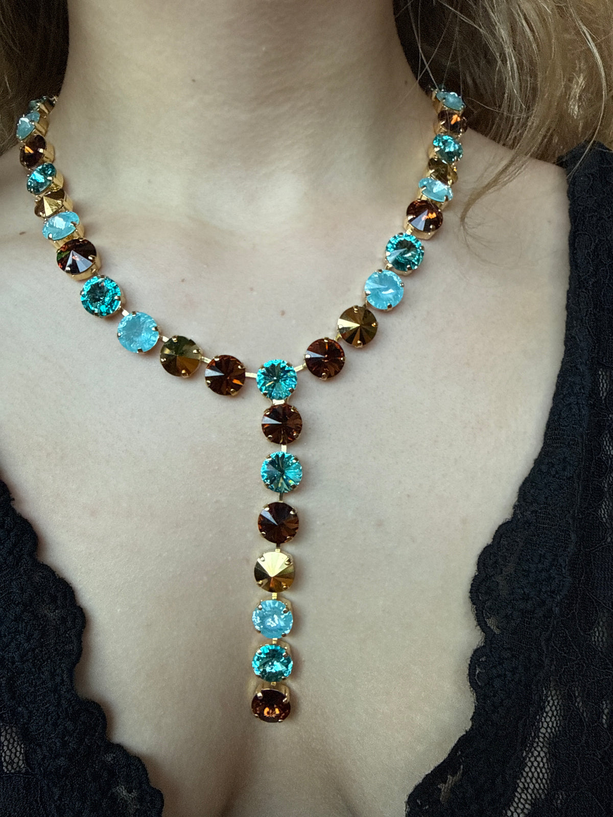 Wet Stone: Coastal Cowgirl Mini lariat