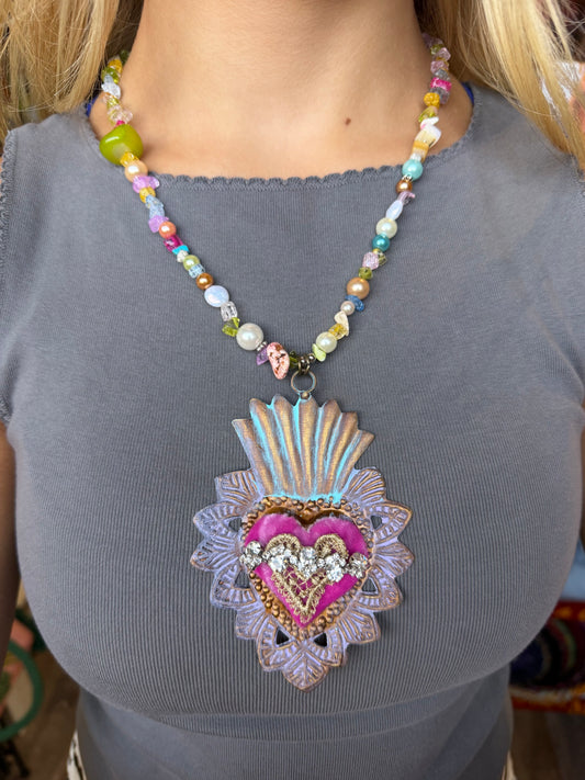 SACRED HEART NECKLACE